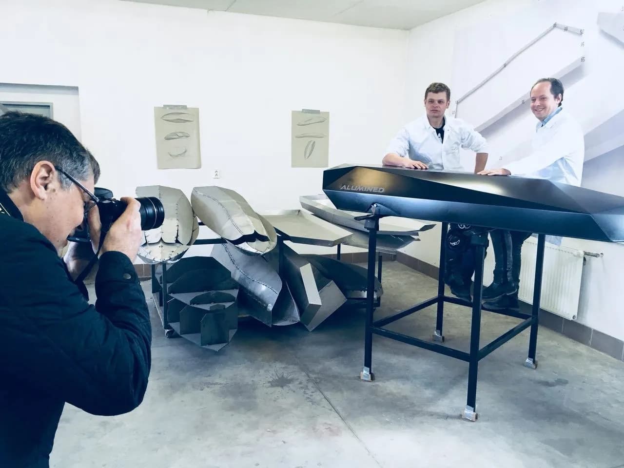 Alumined prototype photoshoot