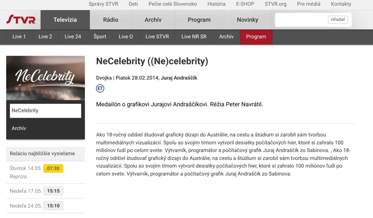 STV NeCelebrity show