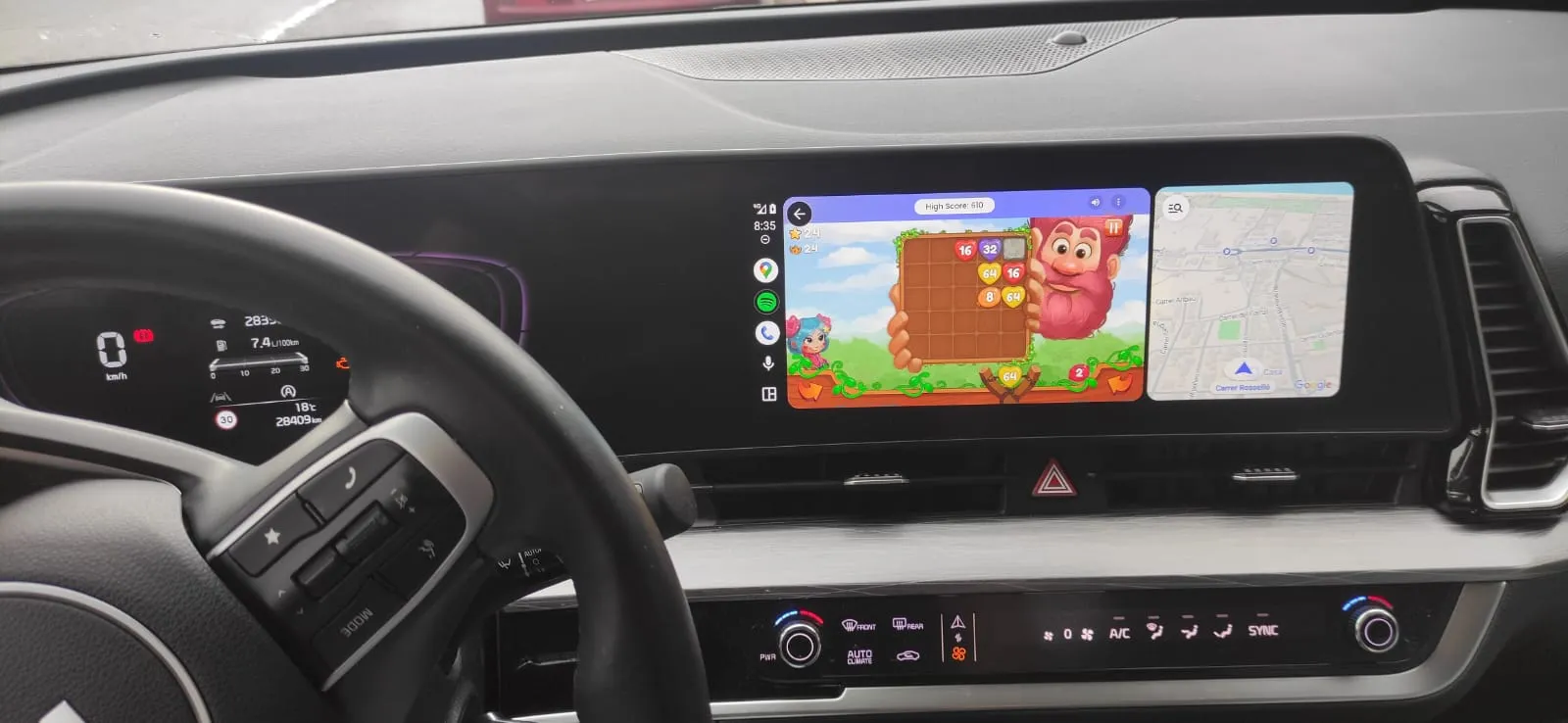 Giant 2048: Our app installed in millions of cars